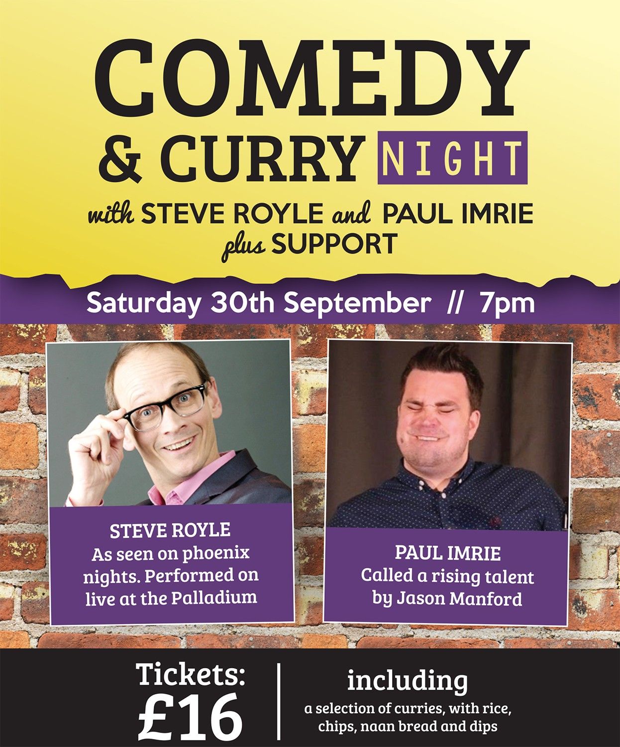 Comedy & Curry Night 