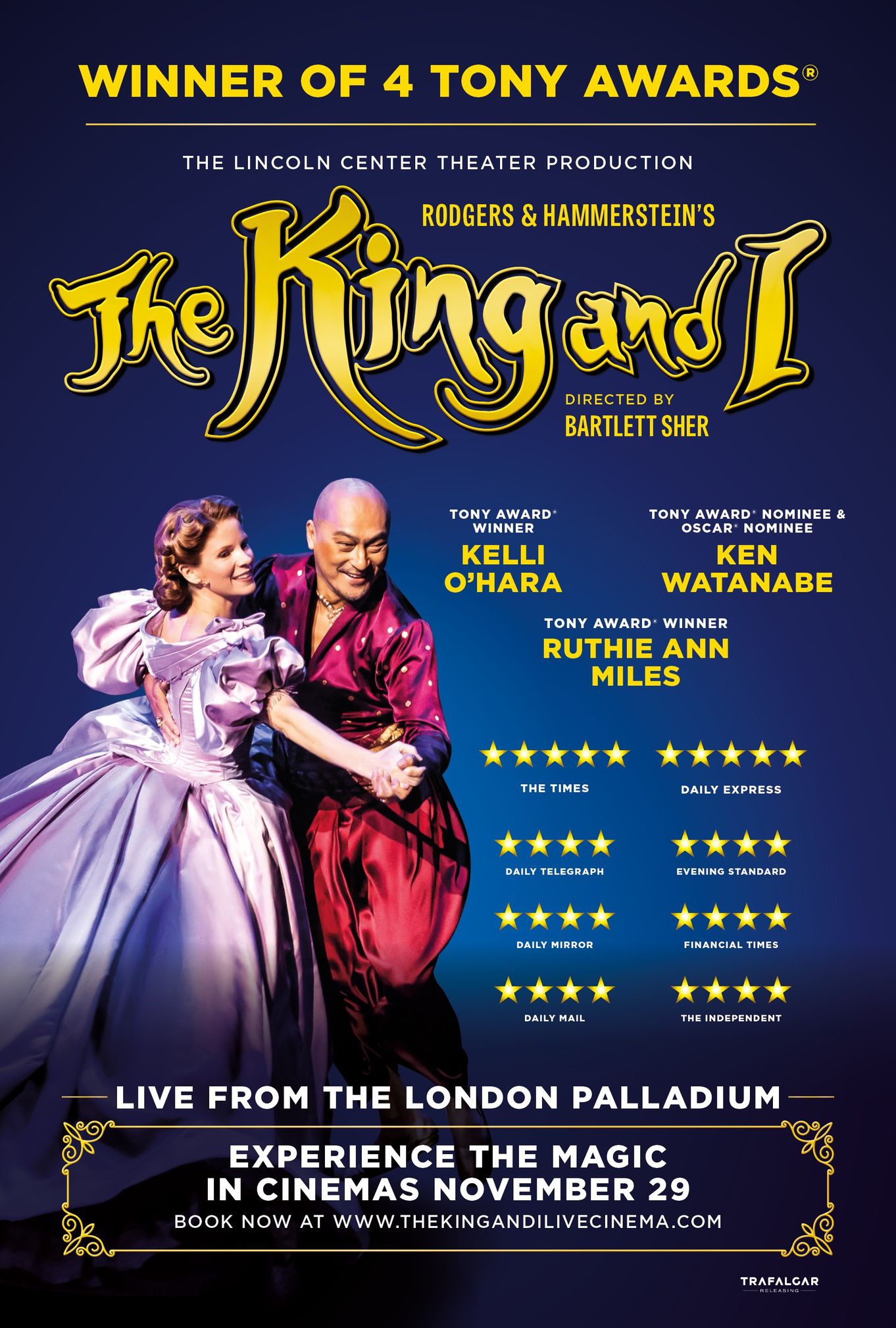 THE KING & I - LIVE from the London Palladium