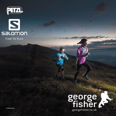 George Fisher run with Petzl, Salomon and Suunto