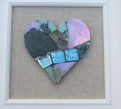 Mosaics ...'two hearts are better than one'	