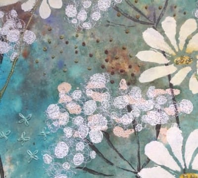 Paint Print Stitch - Botanics with Kay Leech