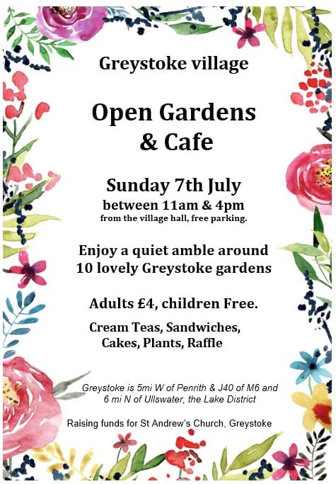 Greystoke Village Open Gardens and Cafe