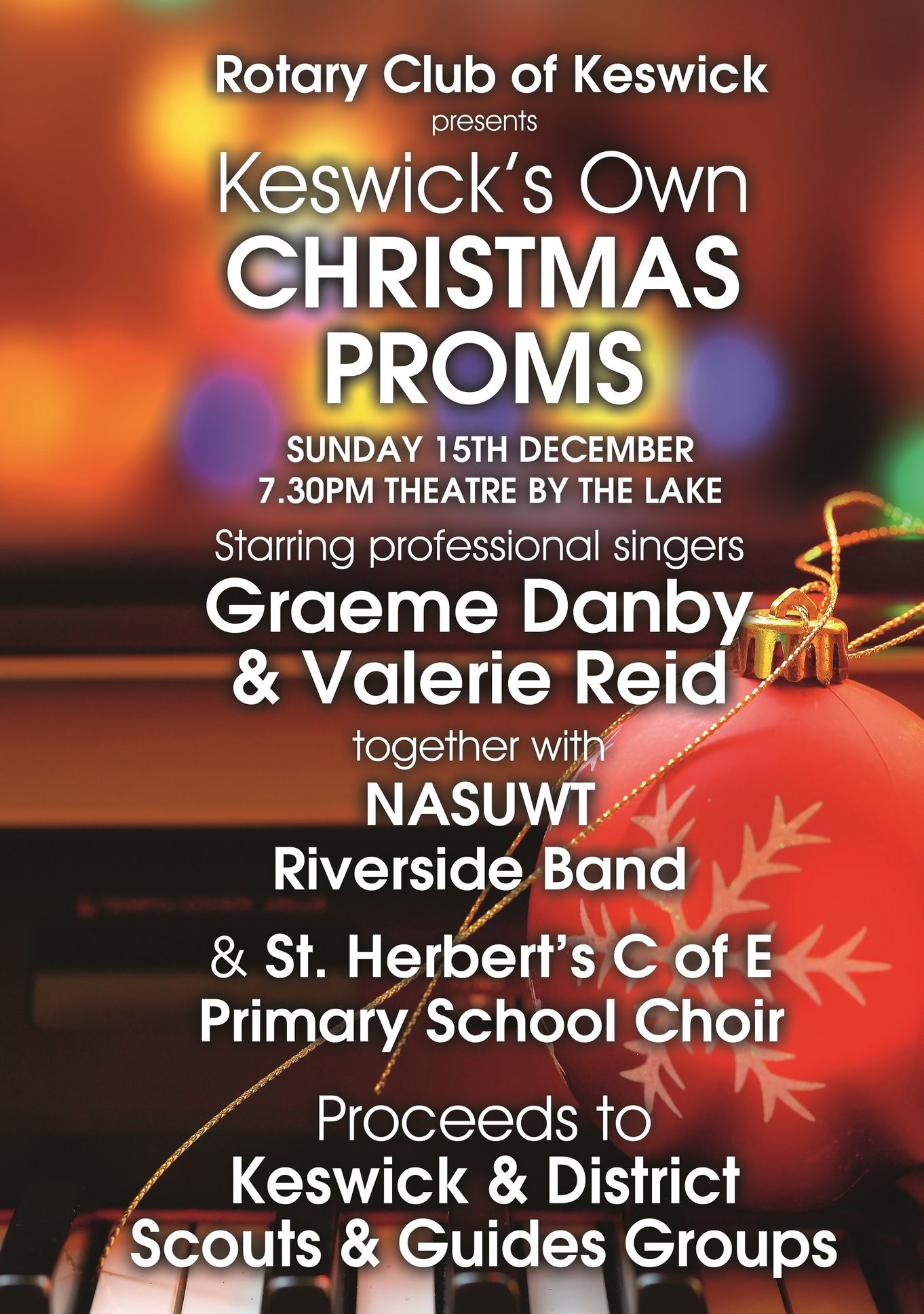 The Rotary Club of Keswick presents Keswick's Own Christmas Proms