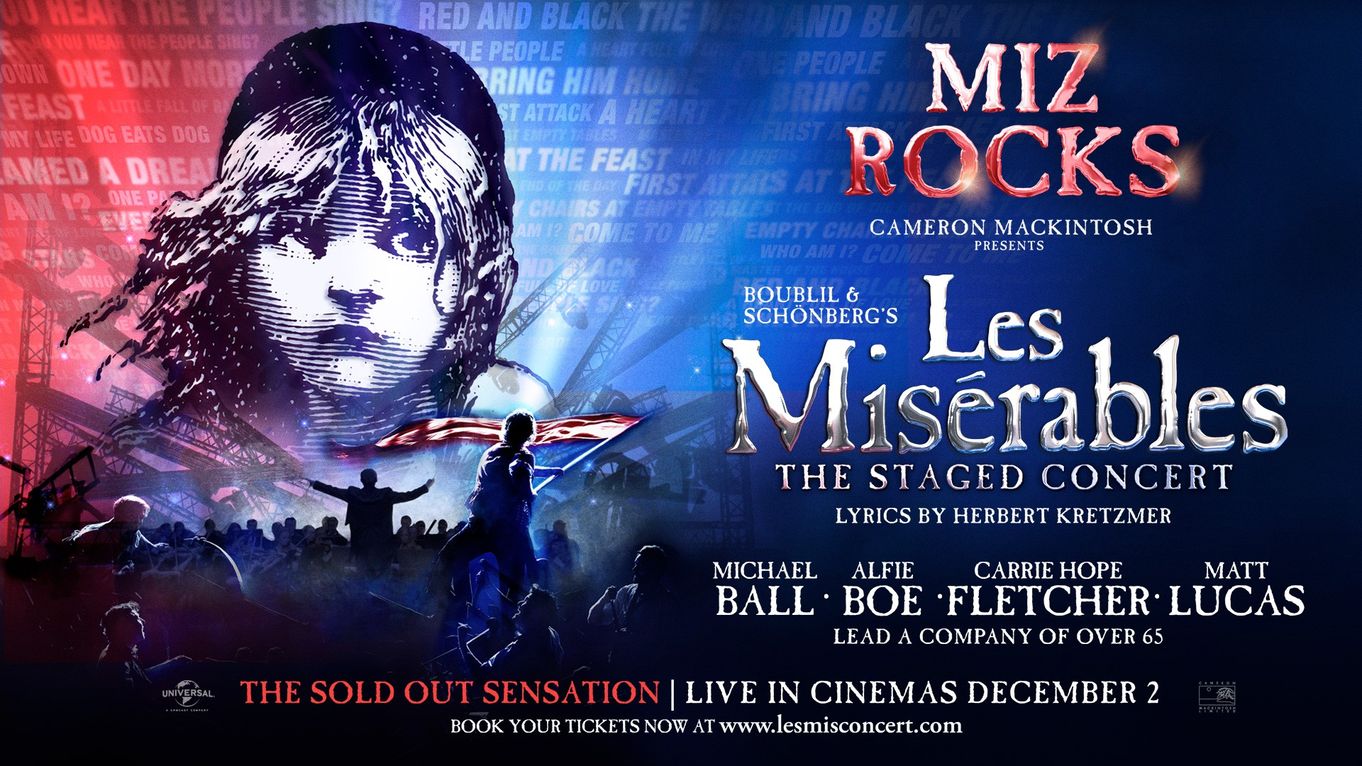 LES MISERABLES THE STAGED CONCERT
