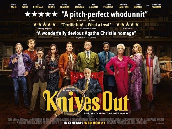 KNIVES OUT (12A)