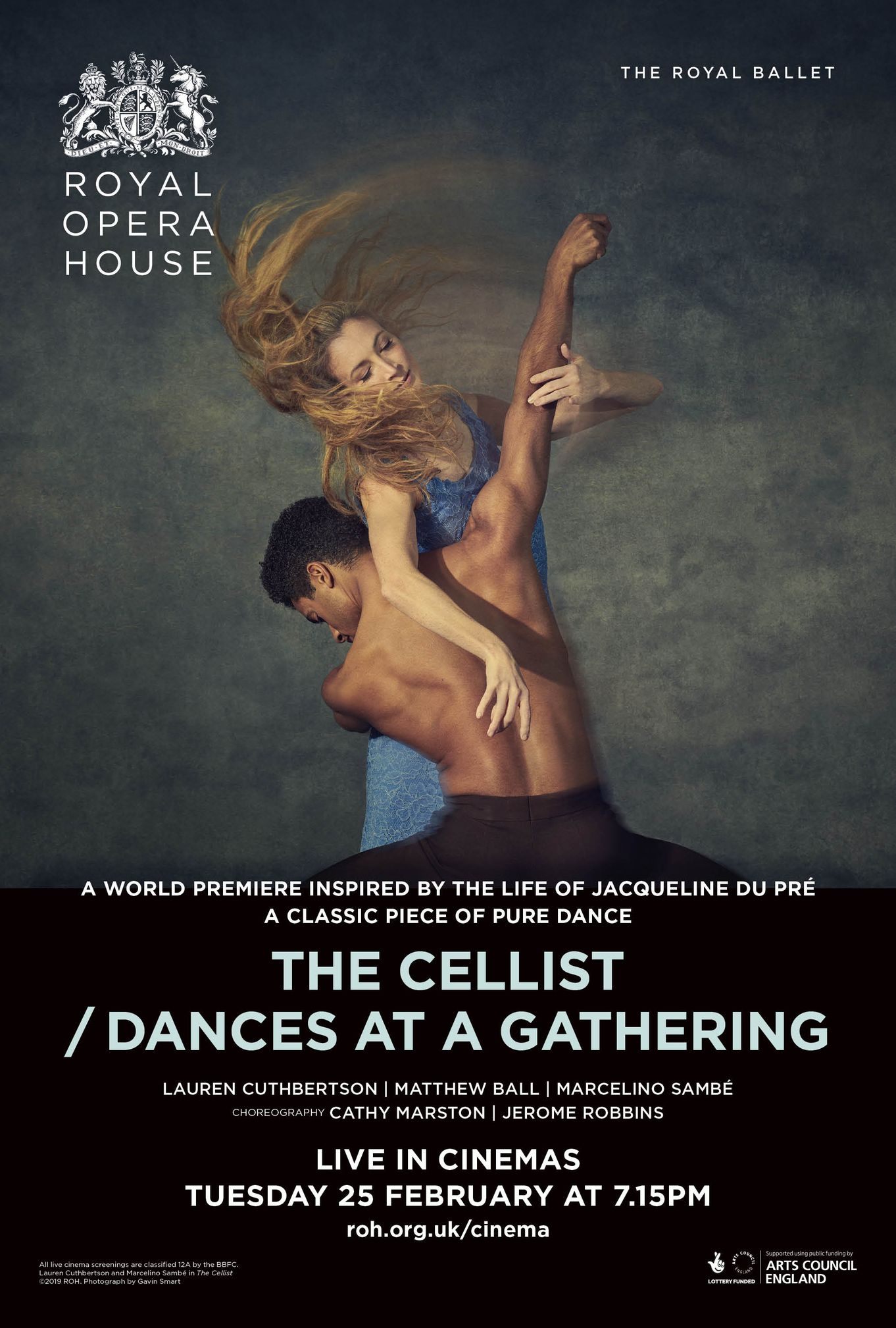 THE CELLIST & DANCES AT A GATHERING THE ROYAL BALLET – DOUBLE BILL