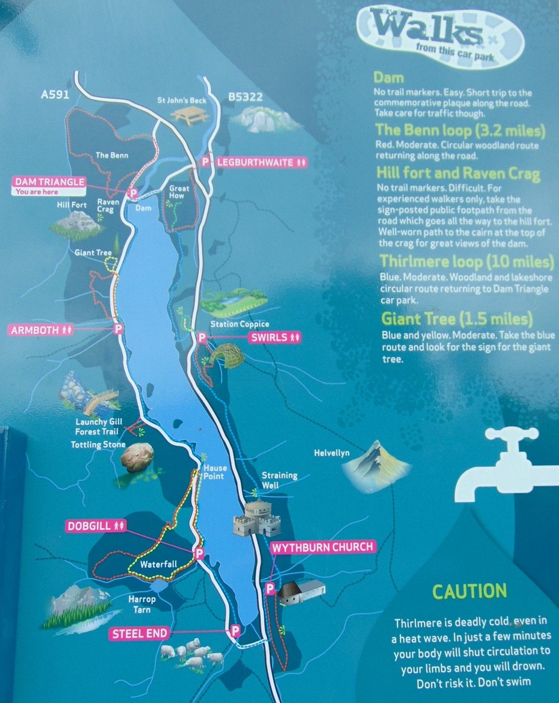 Thirlmere map