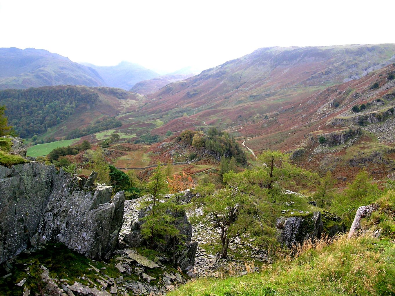 View from Castle Crag
