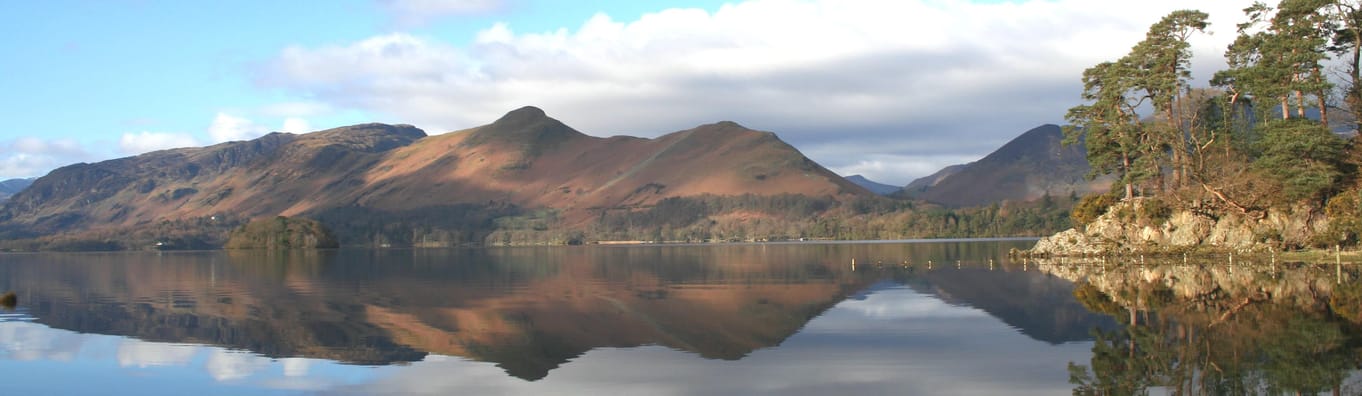 Derwentwater Friars Crag and Catbells