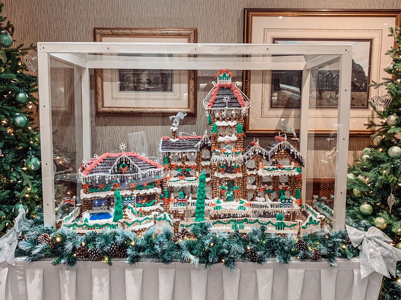 Lodore Hotel created from gingerbread