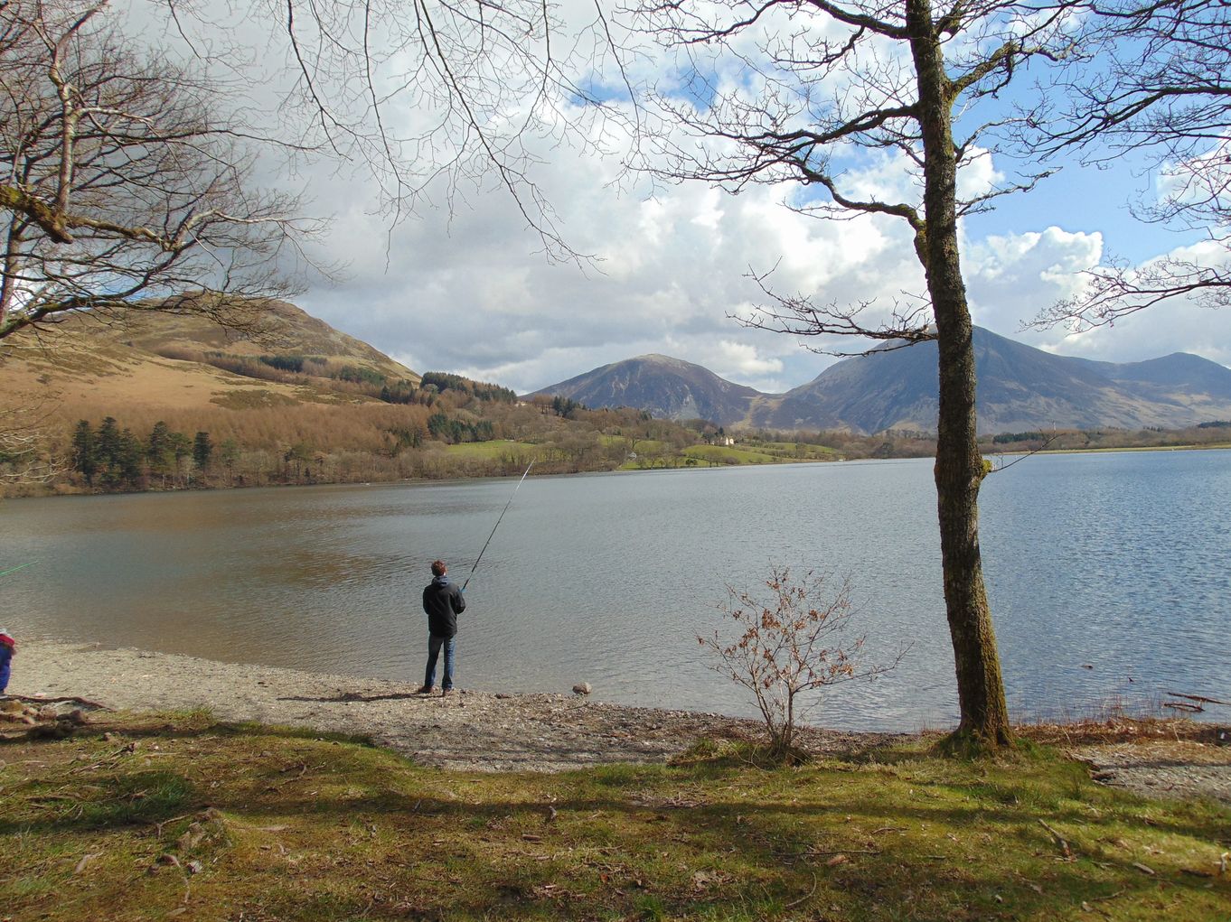 Fishing at Loweswater