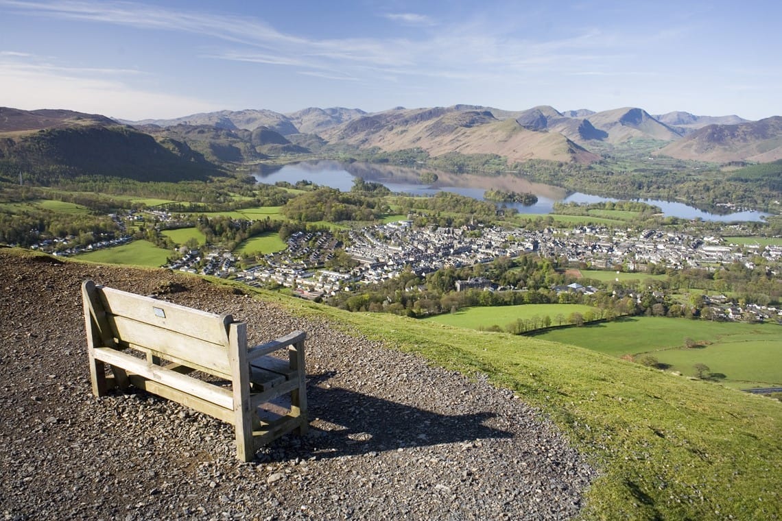 View from Latrigg bench