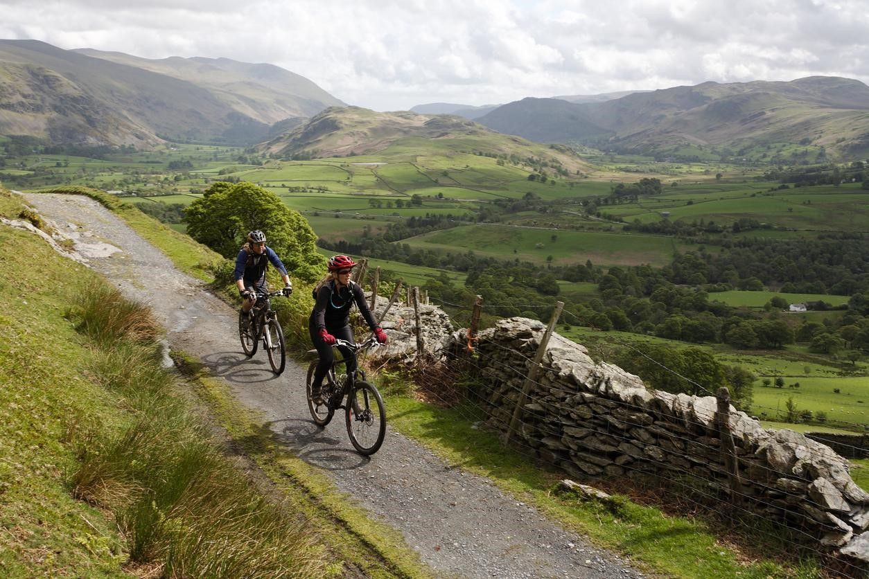 Cycling around Keswick