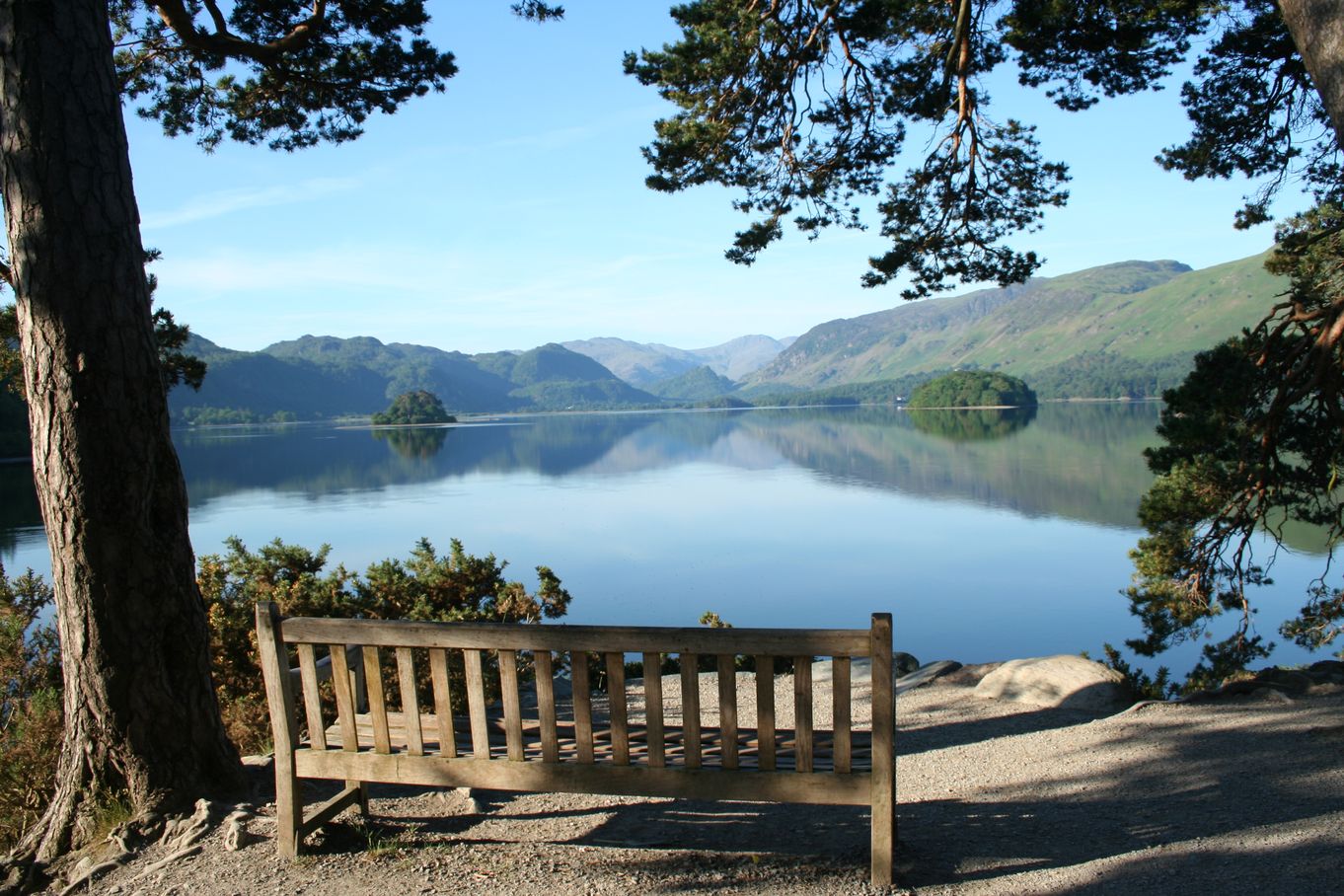 Bench at Friars Crag