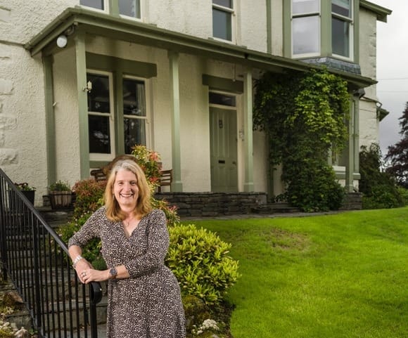 Judy, owner of Brackenrigg self-catering cottages