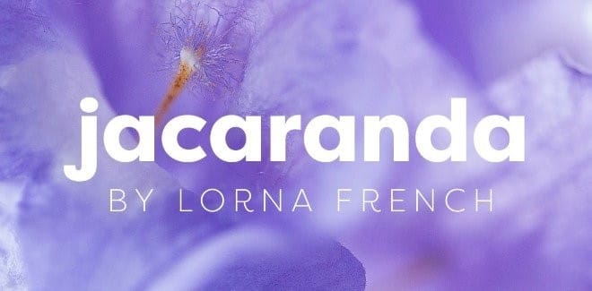 Promo poster for Jacaranda by Lorna French