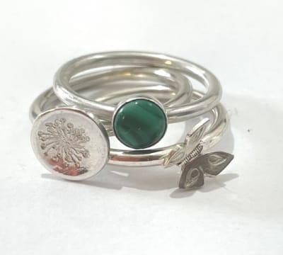 Sterling Silver Jewellery - 3 Silver Rings in a day - with Melinda Scarbrough
