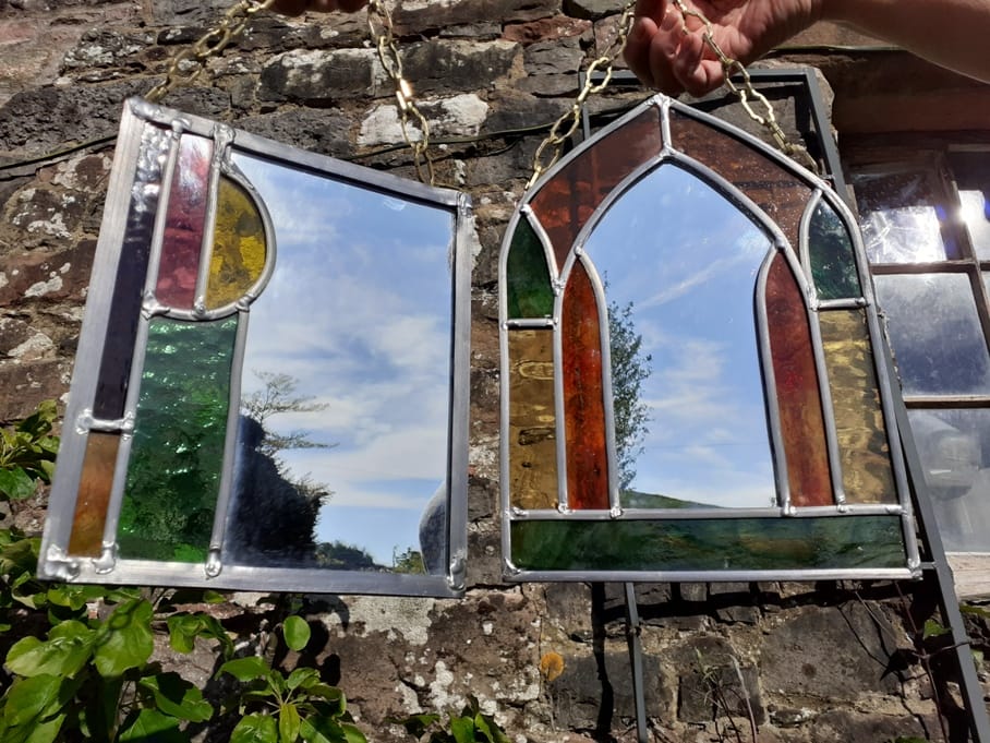 Make a Stained Glass Mirror 