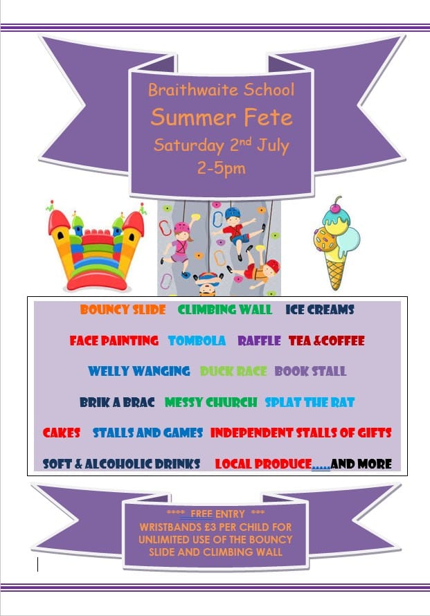 Summer Fair  - Braithwaite School