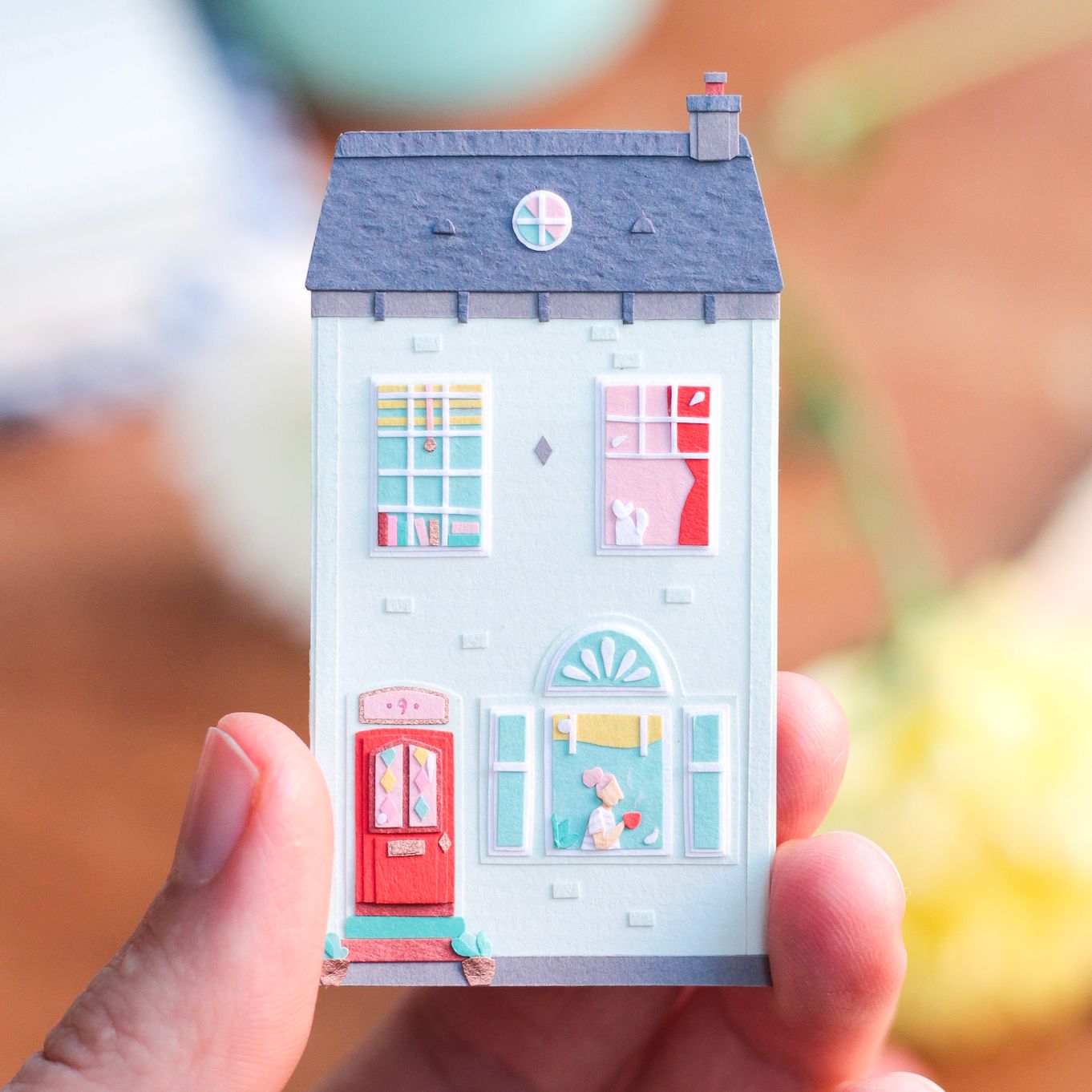 Miniature Paper House Portraits with Laura Sayers (Workshop)