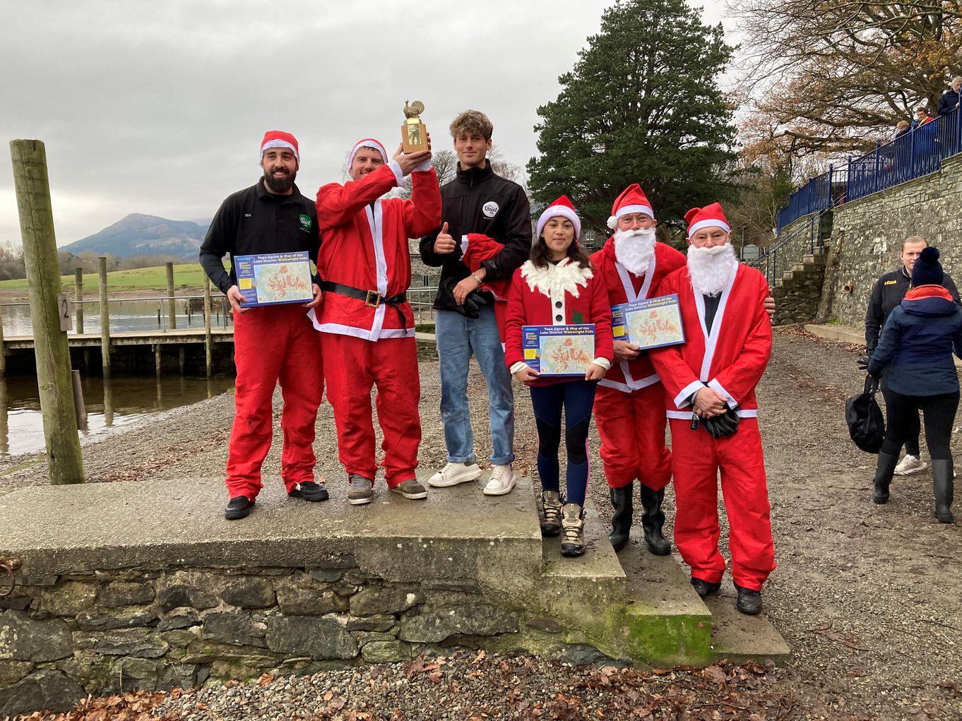 Winners, The Quiet Site, 2nd place Keswick YHA and 3rd place Keswick Alhambra