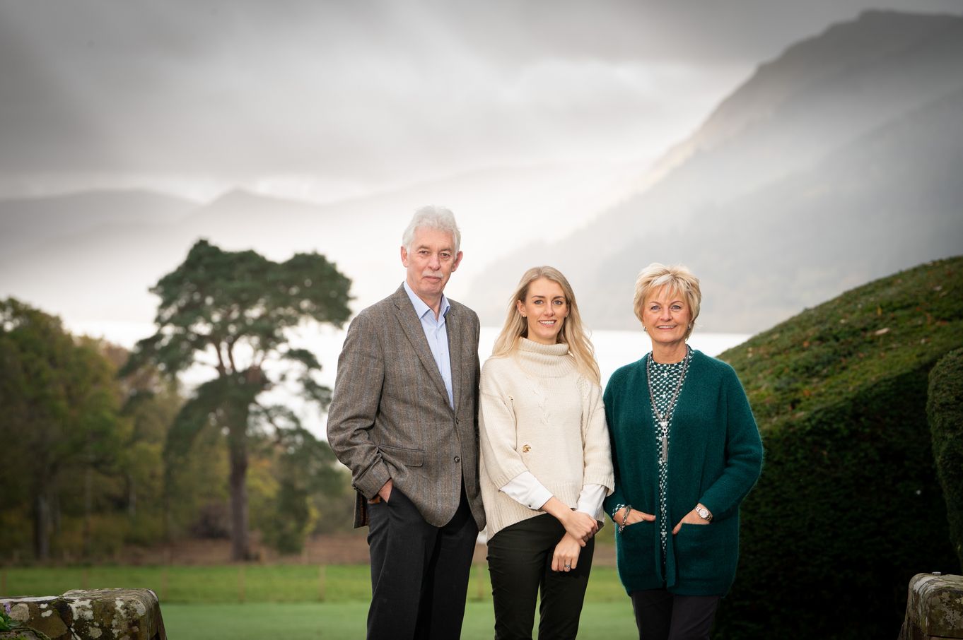 Kit, Charles & Dani, Directors of Lake District Hotels