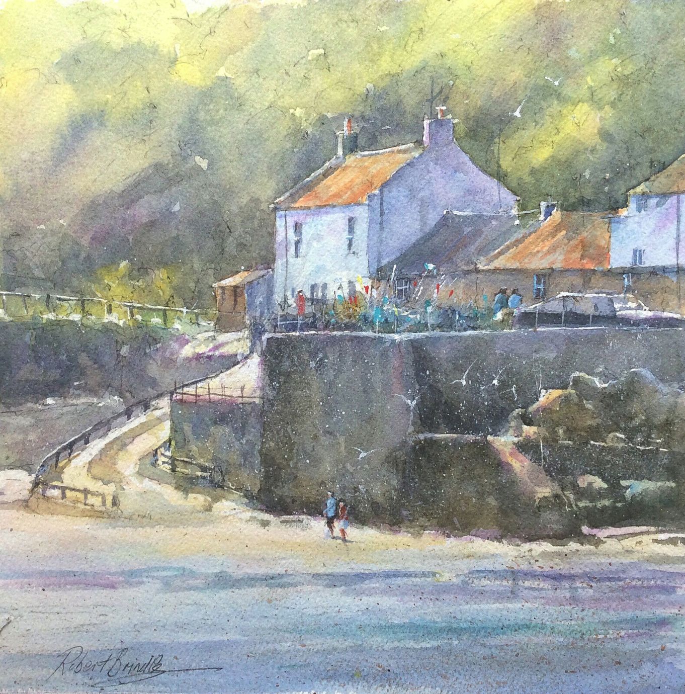 Painting Atmospheric Landscapes in Watercolour with Robert Brindley