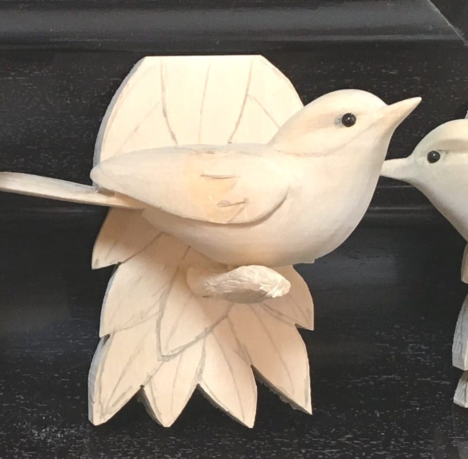 Whittling workshop  - Birds in Wood with Dave Harter, a 'Quirky Workshop' nr Derwentwater, Ullswater & the Lake District