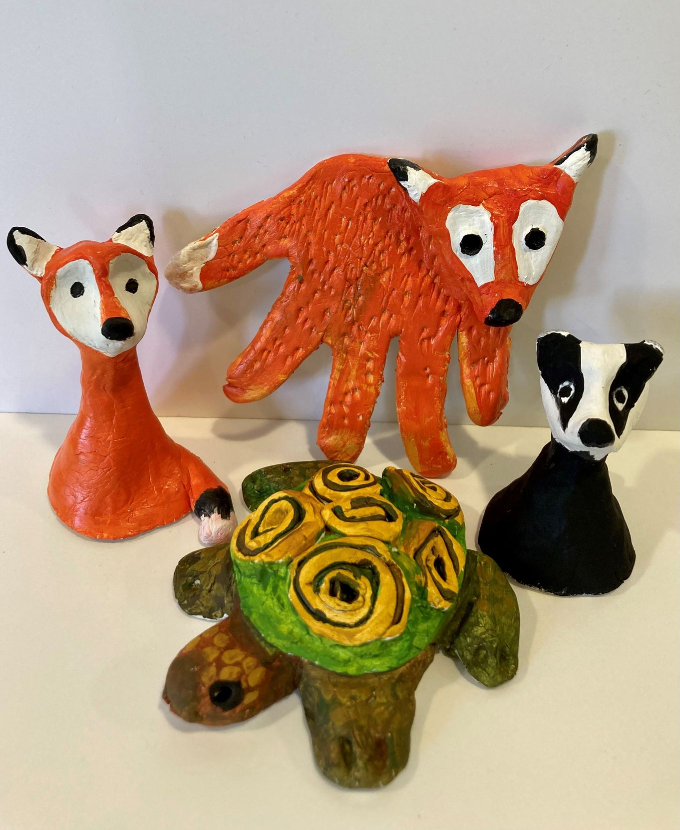 Summer Family Crafts – Clay Animals