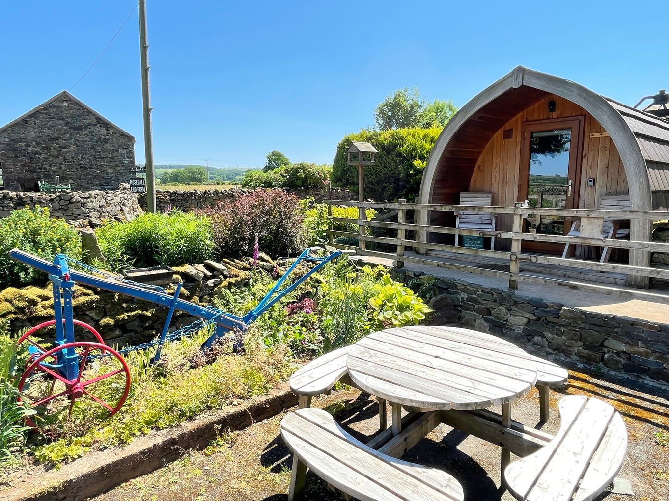 Glamping at Mosedale End Farm