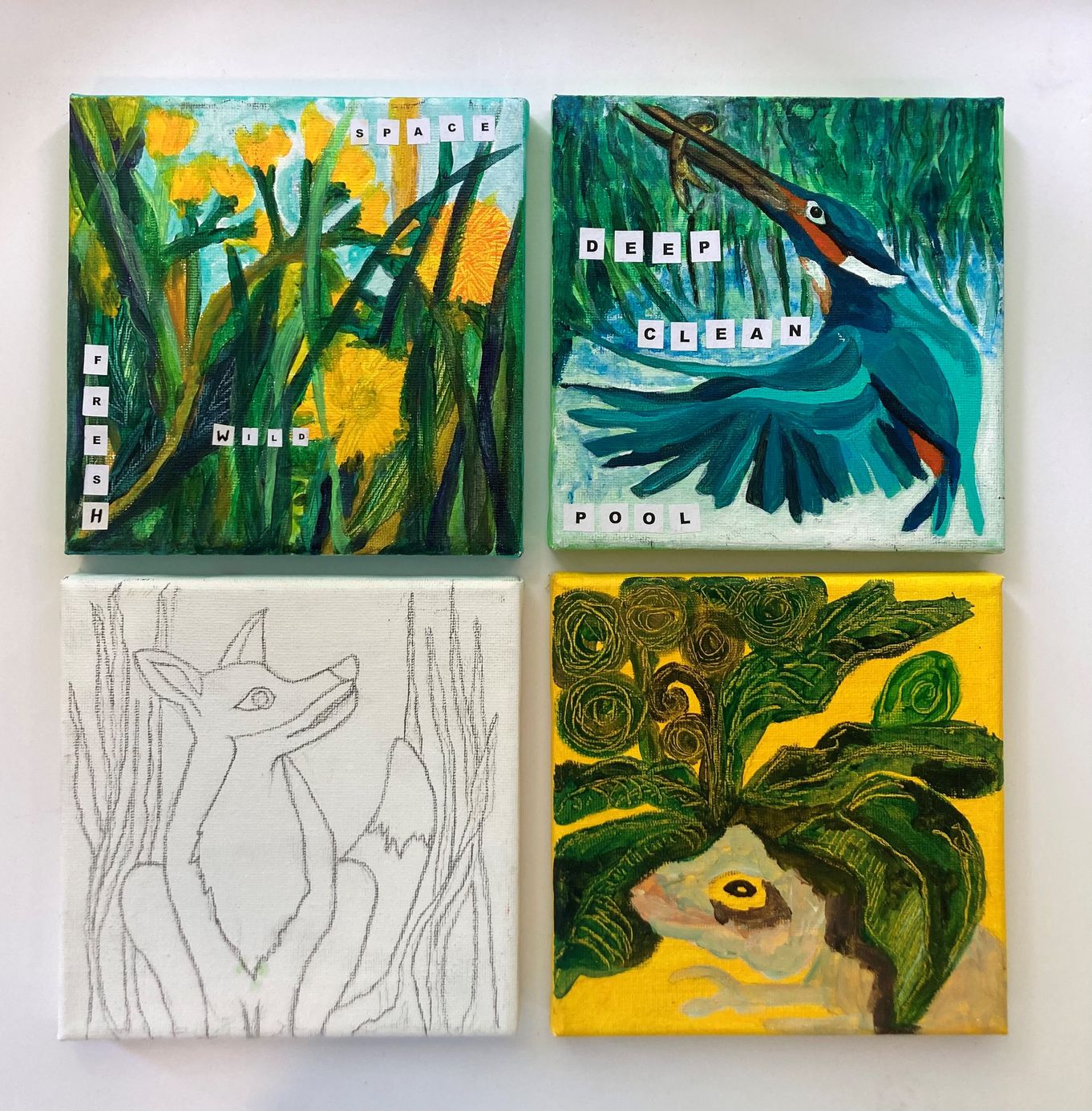 Summer Family Crafts – Canvas
