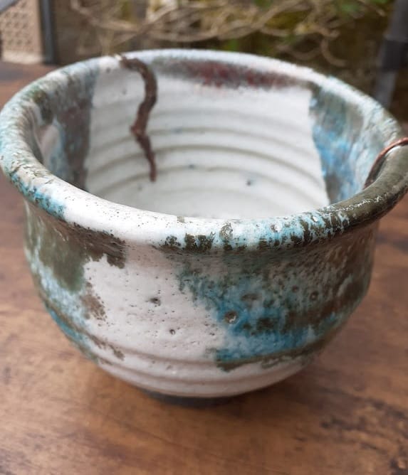 Firing Pottery in the Raku style with Bob and Denise Park