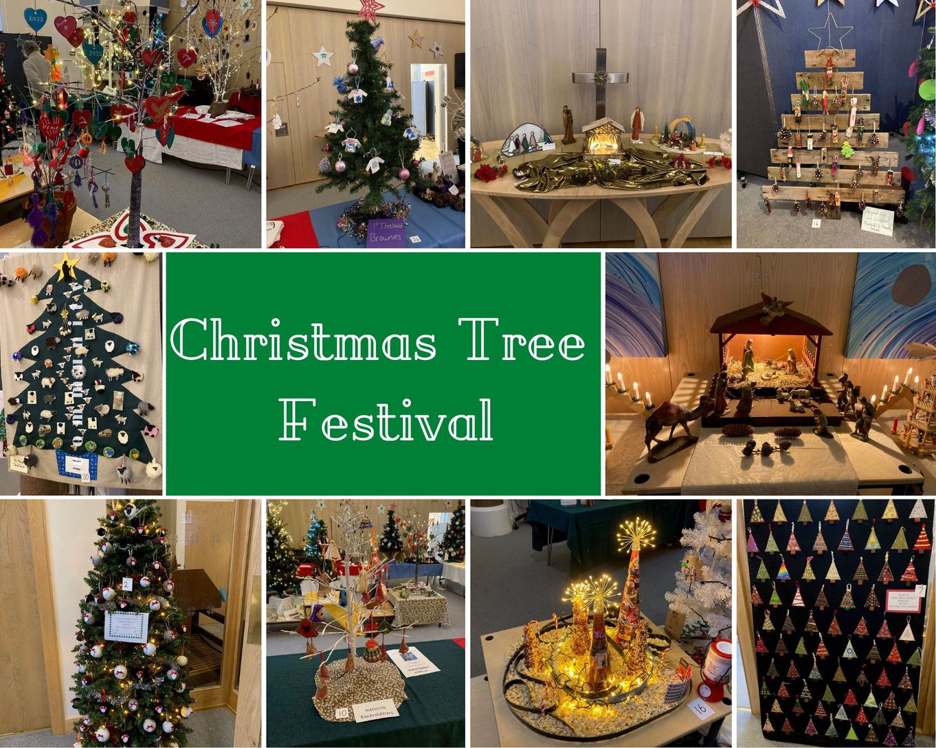 Keswick Methodist Church  Christmas Tree Festival 