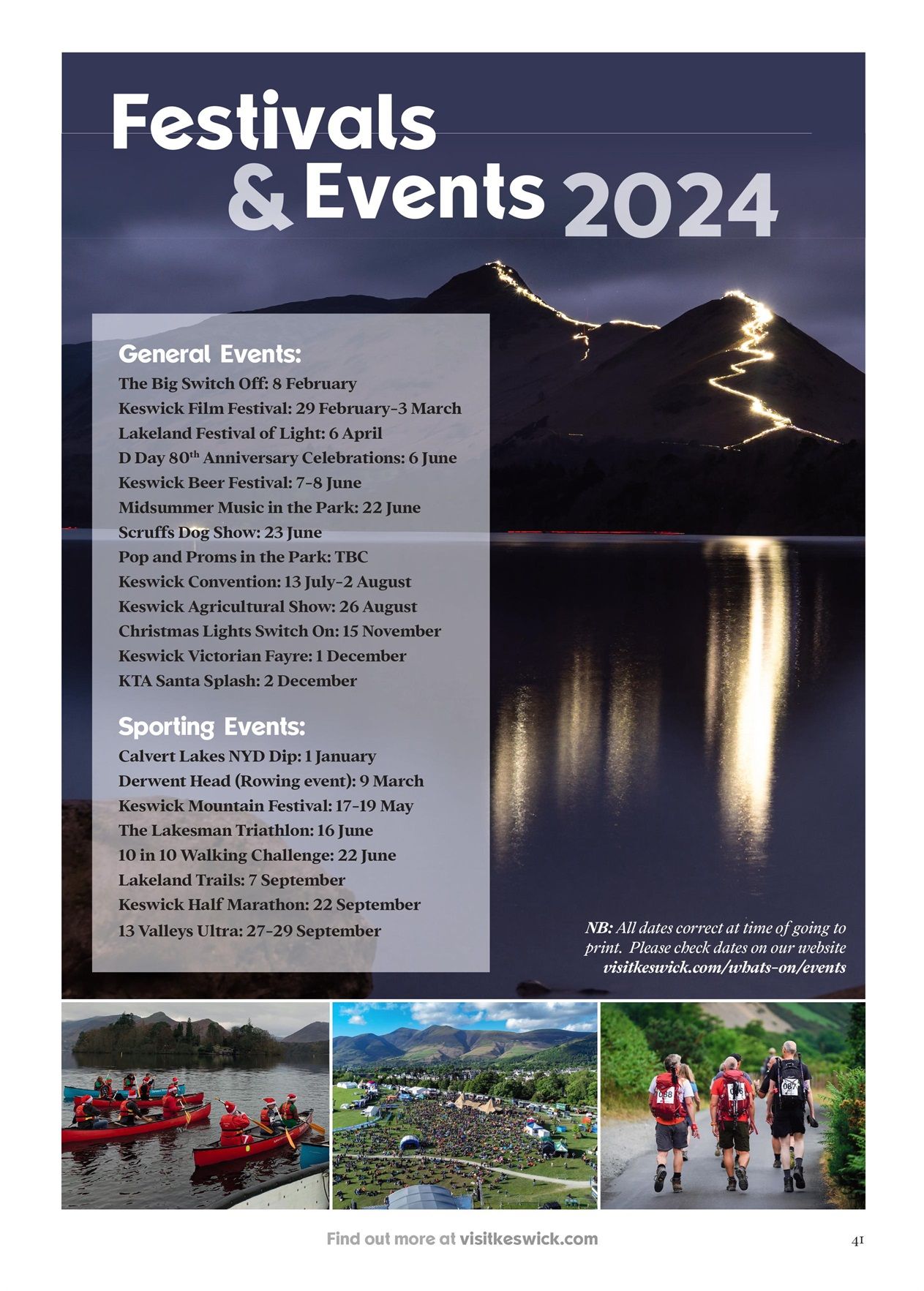 2024 festival and events keswick 