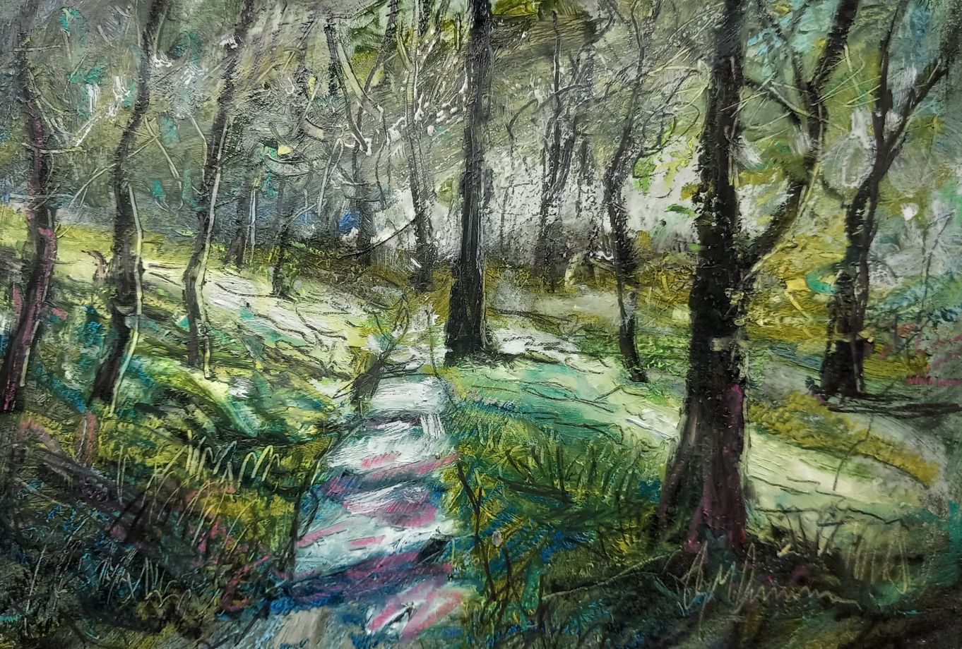 'Trees in the Landscape' in pastels ~ with Roy Simmons 
