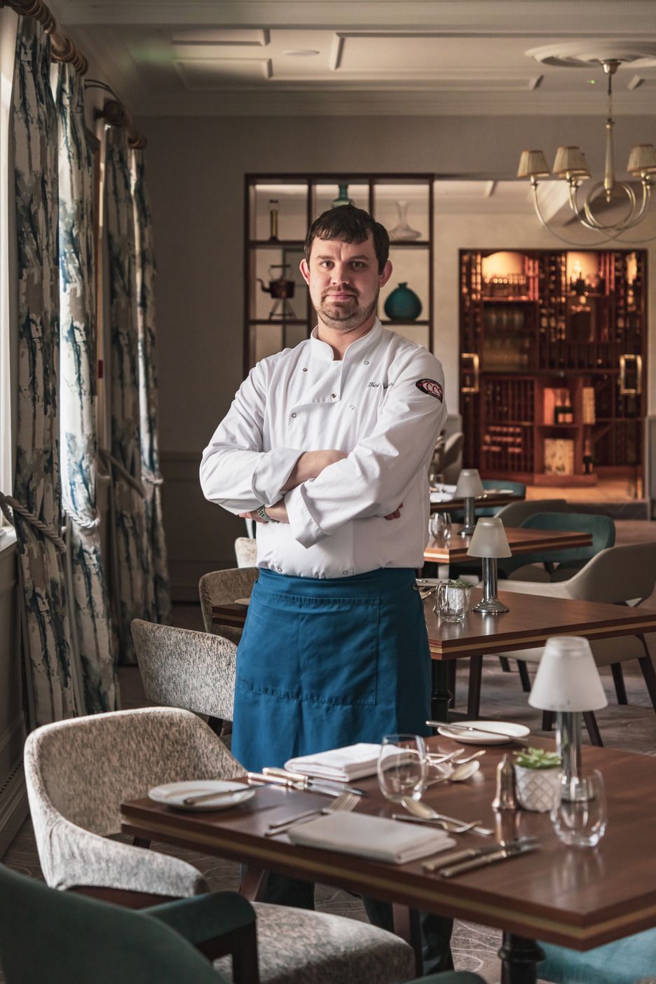Tristan Prudden, Head Chef at the Borrowdale Hotel