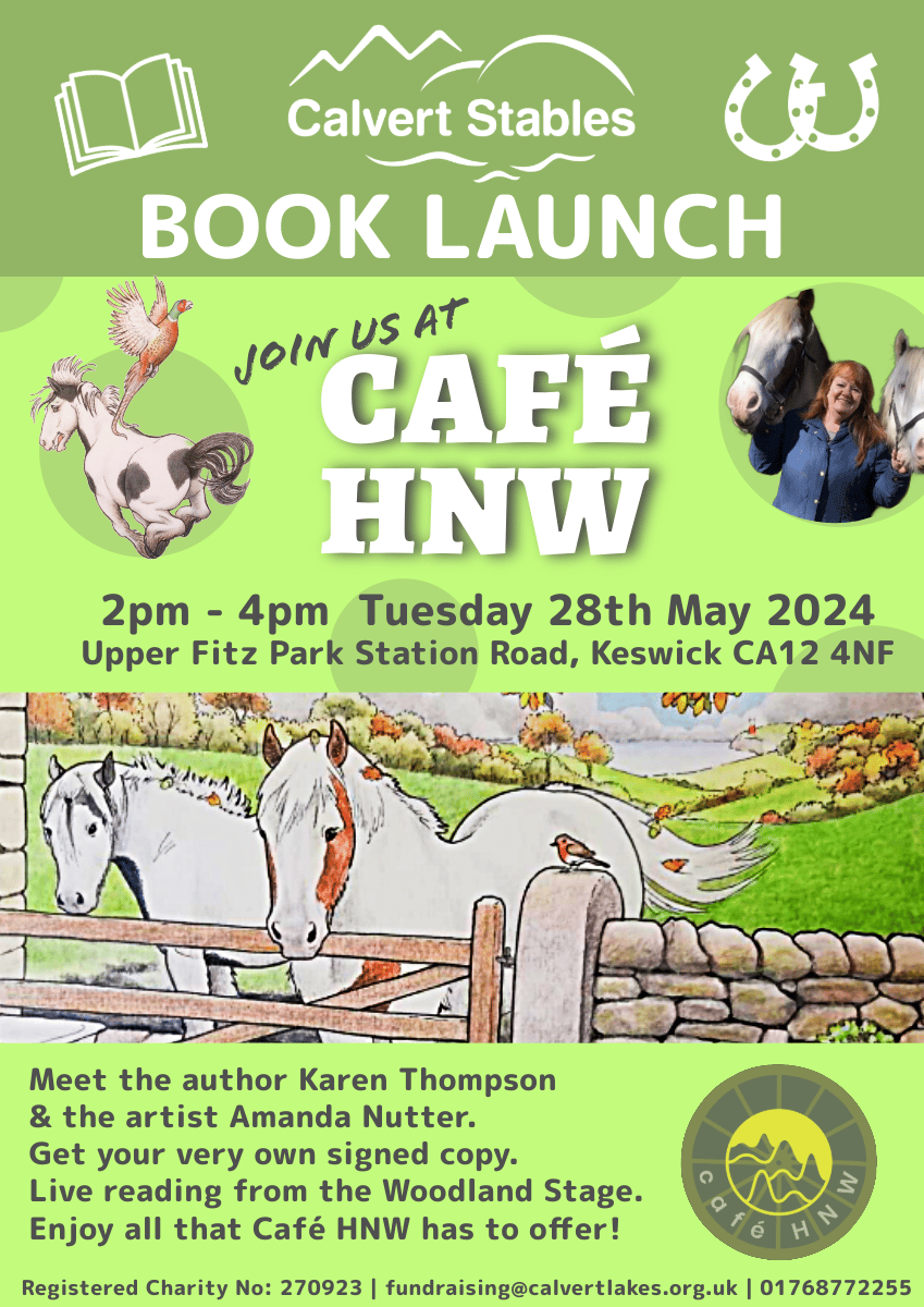 Calvert Stables Book Launch at Café HNW