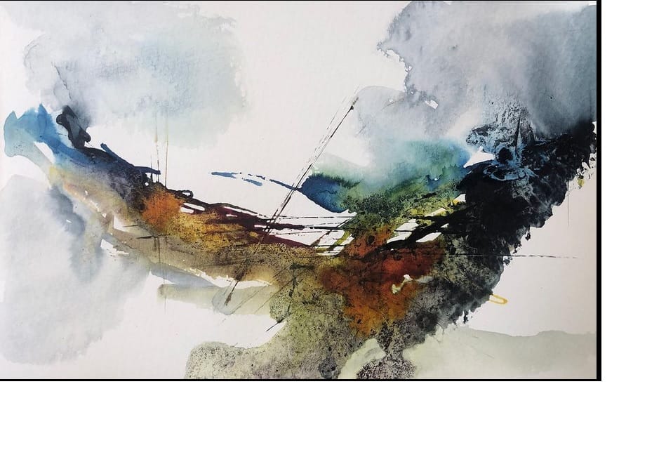 'Dynamic Floral & Landscape Abstracts in Ink and Watercolour' - with Lyn Evans 