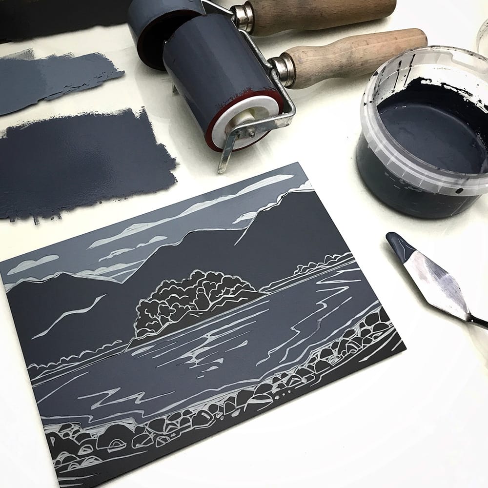 Explore Linocut Print - Day Workshop with Emily Brooks