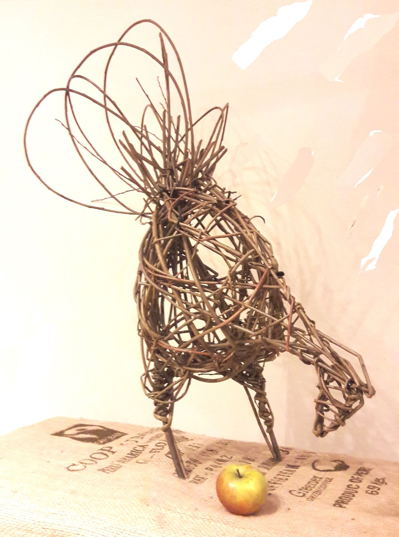 Willow Sculptures  'Hens and Cockerels,'  with Phil Bradley 