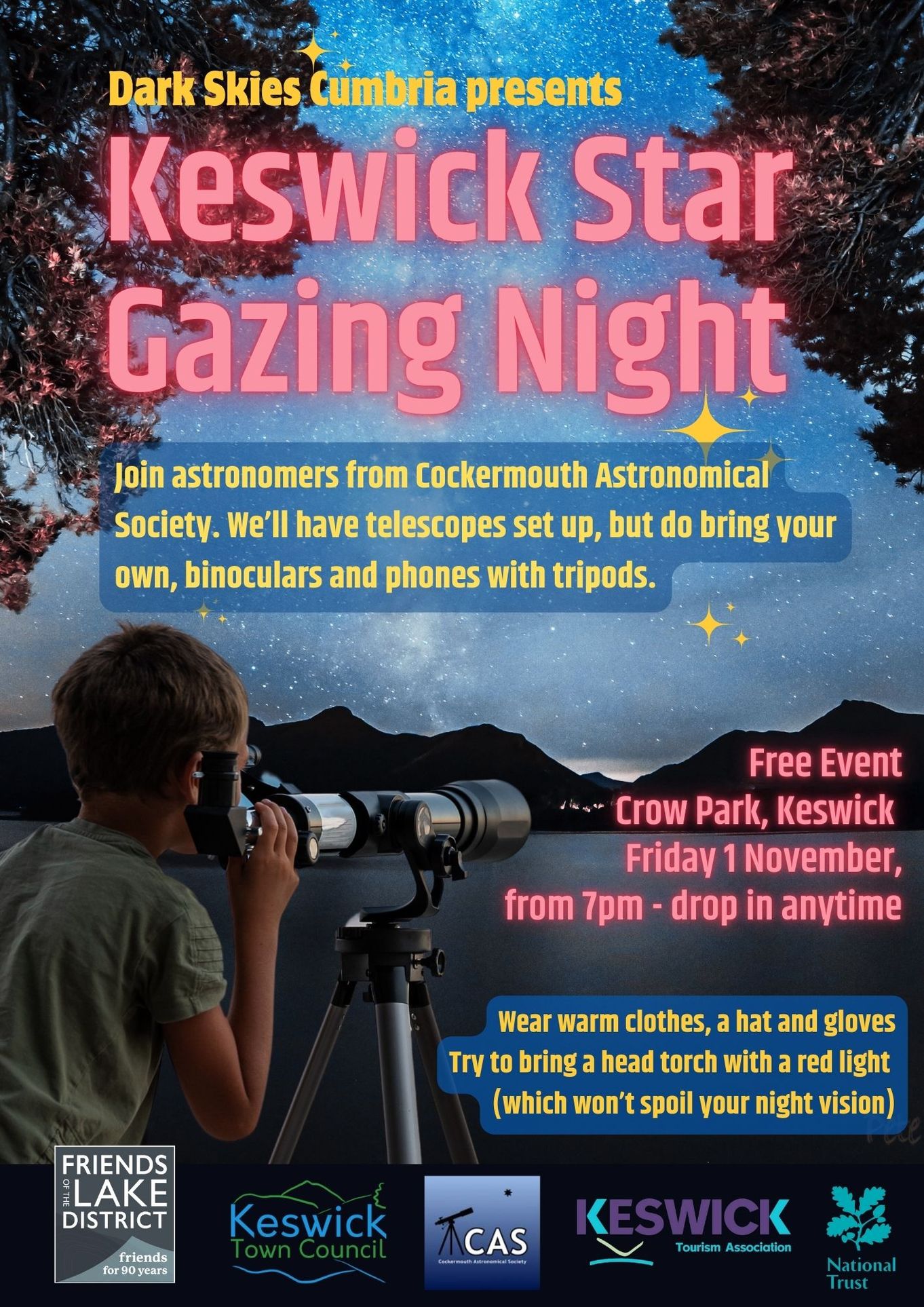 Keswick Star Gazing Night