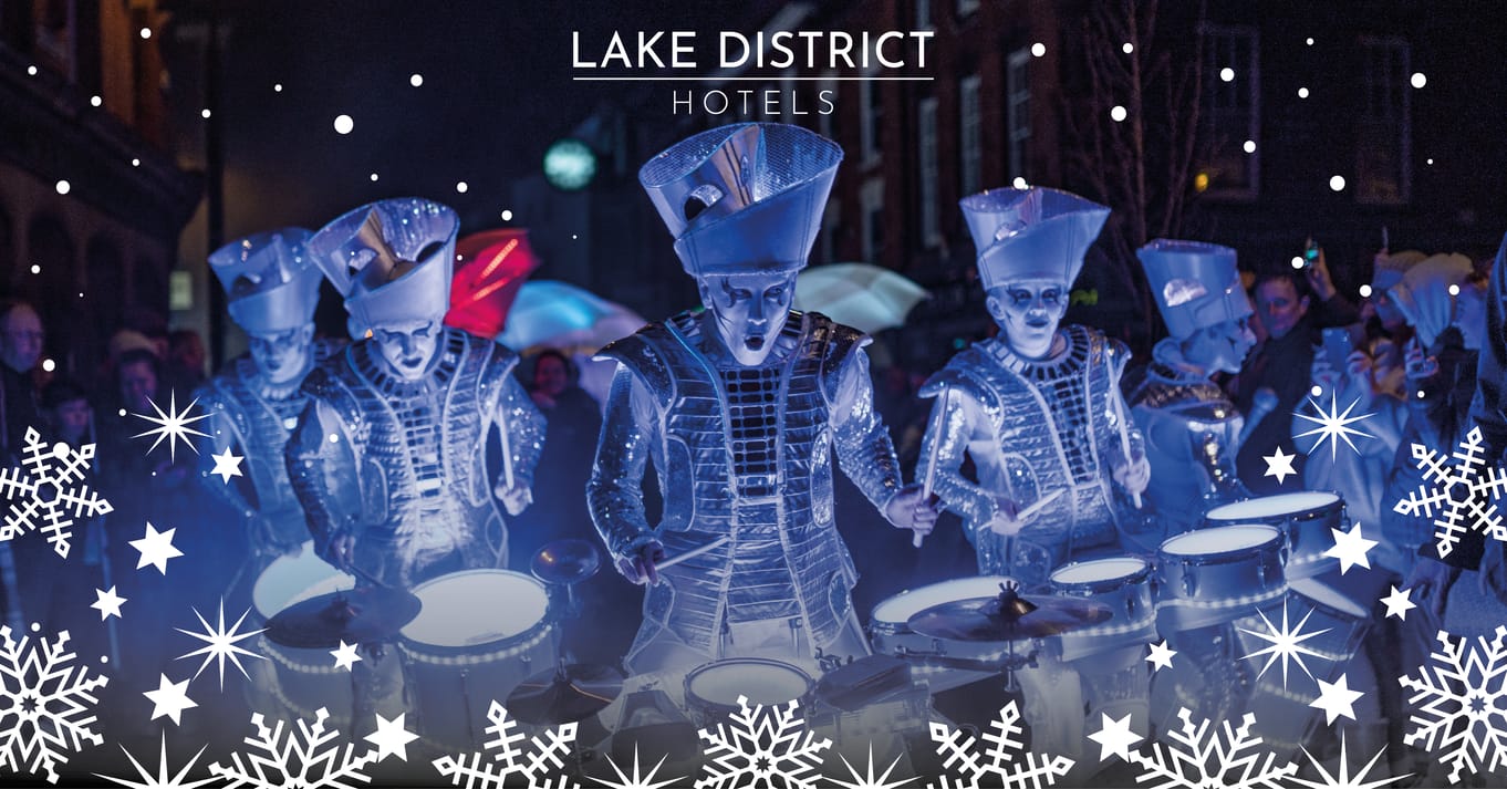 LED Drumming Parade in Keswick