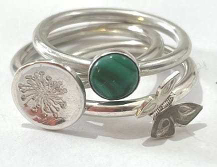 Sterling Silver Jewellery - 3 Silver Rings in a day - with Melinda Scarborough