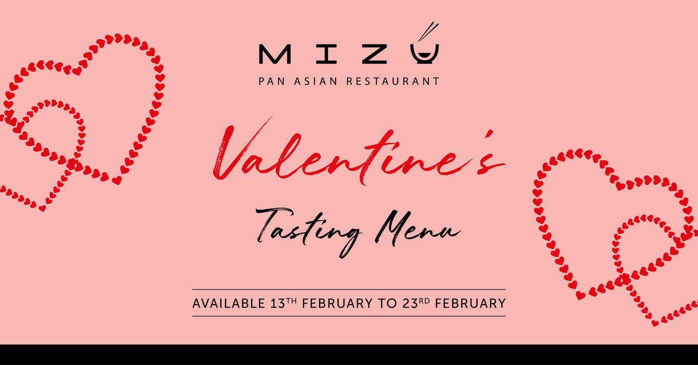 Valentine's Day Tasting menu 