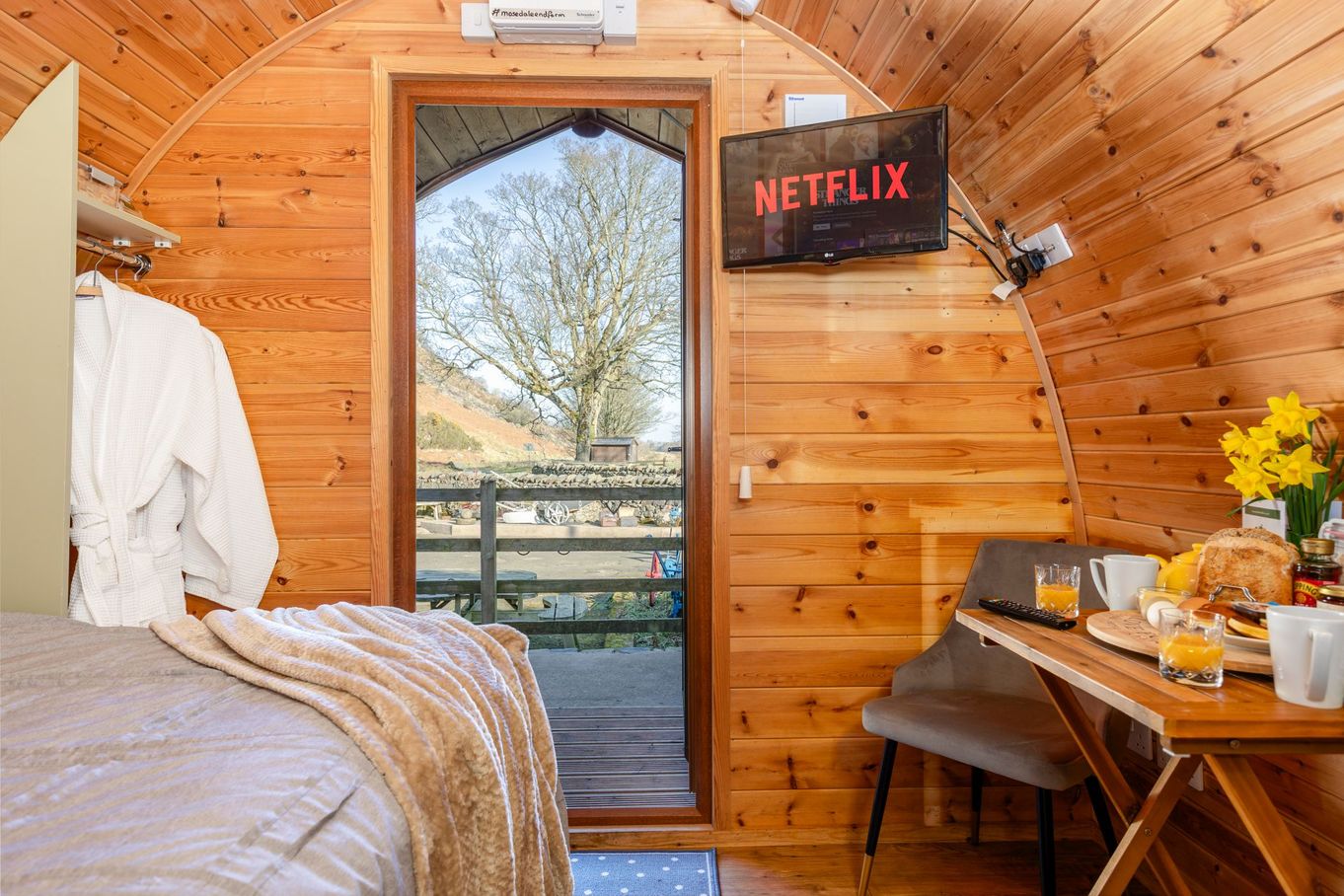 Glamping at Mosedale End Farm