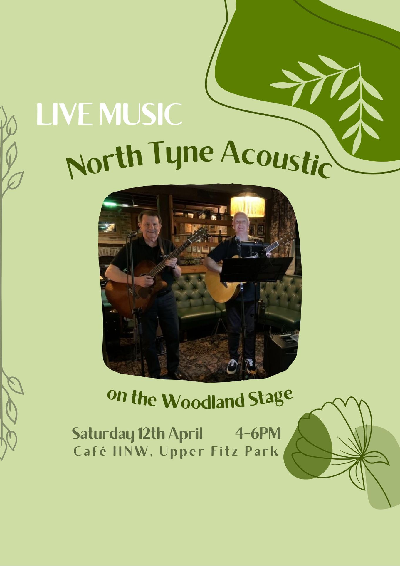 Live Music on the Woodland Stage at Café HNW