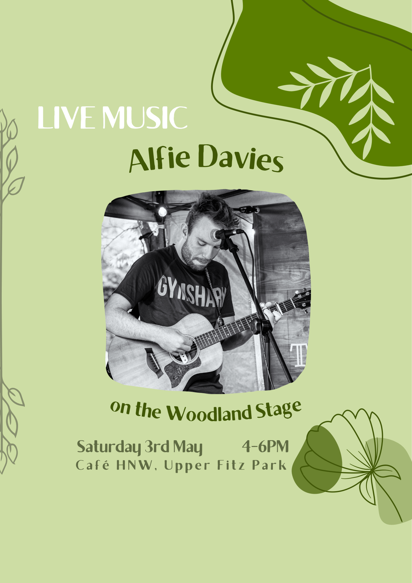 Live Music on the Woodland Stage at Café HNW