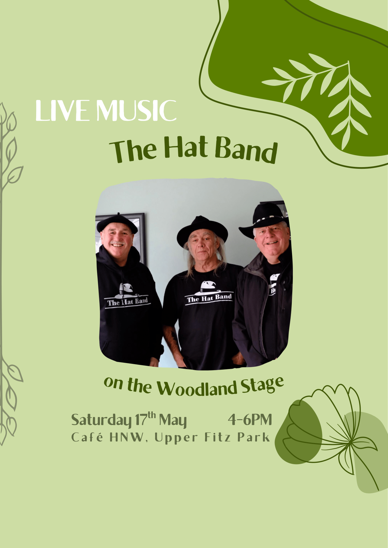 Live Music on the Woodland Stage at café HNW