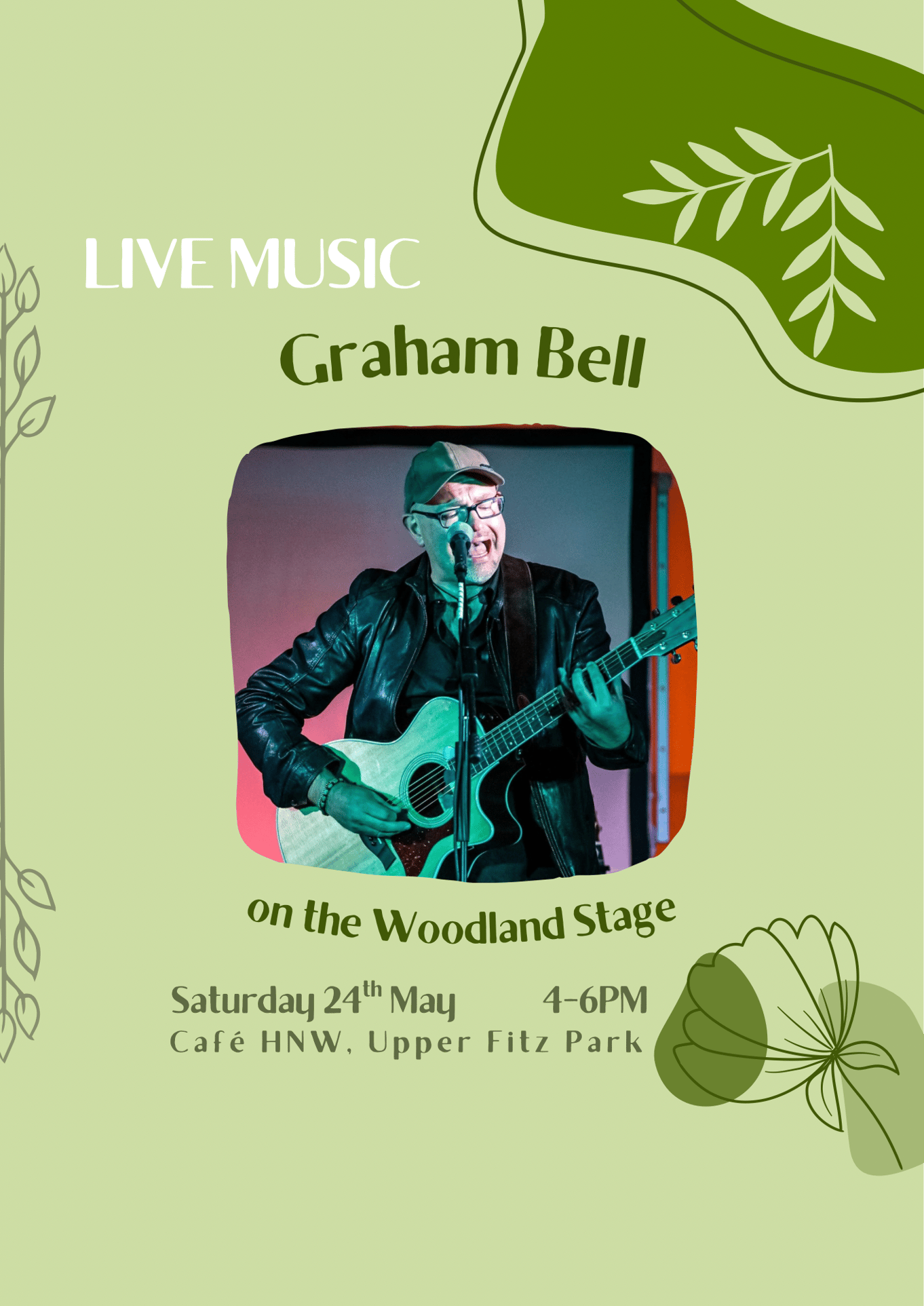 Live Music on the Woodland Stage at café HNW