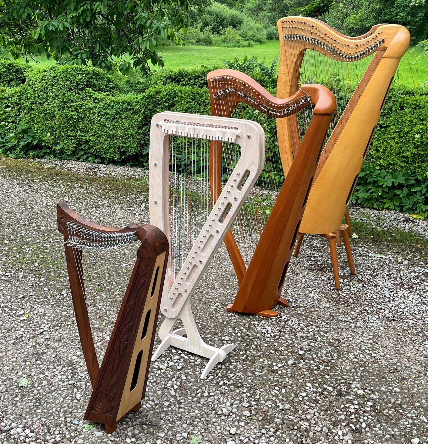 Talk and Demonstration: Harping on a Different Perspective